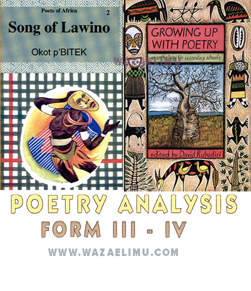 HOW TO ANSWER QUESTIONS ON NOVELS, PLAYS AND POETRY POETRY ANALYSIS: SAMPLE QUESTIONS AND ANSWERS FORM III: POETRY ANALYSIS FULL NOTES GUIDING QUESTIONS USED TO ANALYZE POEMS POETRY ANALYSIS: SAMPLE QUESTIONS AND ANSWERS POETRY ANALYSIS