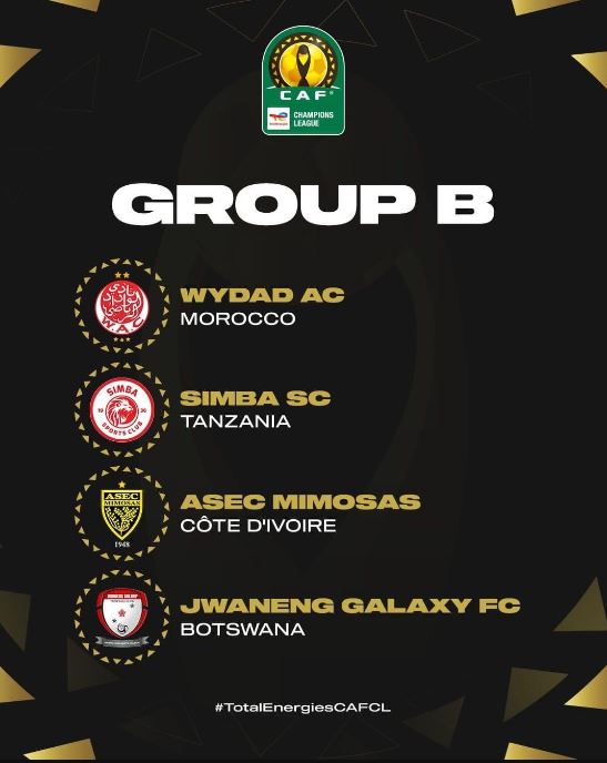 Wydad AC match fixture schedules CAF Champions League group stage 2023/24