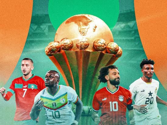 AFCON round of 16 fixtures and knockout 2023/2024 AFCON 2023 Top Scorers - Golden Boot race African clubs with most players called up for AFCON 2023 Nigeria vs. Equatorial Guinea - AFCON (14/01/2024) Live Score Zambia vs. Morocco AFCON 24 January 2024 Tanzania vs. D.R. Congo AFCON 24 January 2024 Tanzania vs. D.R. Congo AFCON 24 January 2024 South Africa vs. Tunisia AFCON 24 January 2024 Namibia vs. Mali AFCON 24 January 2024 Mauritania vs. Algeria AFCON 23 January 2024 Angola vs. Burkina Faso AFCON 23 January 2024 Guinea vs. Senegal AFCON 23 January 2024 Gambia vs. Cameroon AFCON 23 January 2024 Mozambique vs. Ghana AFCON 22 January 2024 Cape Verde vs. Egypt AFCON 22 January 2024 Guinea Bissau vs. Nigeria AFCON 22 January 2024 Equatorial Guinea vs. Ivory Coast AFCON 22 January 2024 South Africa vs. Namibia (21/01/2024) Live Score Zambia vs. Tanzania (21/01/2024) Live Score Tunisia vs. Mali (20/01/2024) Live Score Mauritania vs. Angola (20/01/2024) Live Score Algeria vs. Burkina Faso (20/01/2024) Live Score Guinea vs. Gambia ( coreSenegal vs. Cameroon (19/01/2024) Live Score Egypt vs. Ghana (19/01/2024) Live Score Cape Verde vs. Mozambique (19/01/2024) Live Score Egypt vs. Ghana (18/01/2024) Live Score Ivory Coast vs. Nigeria (18/01/2024) Live Score Equatorial Guinea vs. Guinea Bissau (18/01/2024) Live Score D.R. Congo vs. Zambia (16/01/2024) Live Score Tunisia vs Namibia - AFCON (16/01/2024) Live Score Burkina Faso vs. Mauritania - AFCON (15/01/2024) Live Score Date & time : 15-01-2024 22:00 Stadium : Stade de la Paix Referee : Stage : Group stage Cameroon vs. Guinea - AFCON (15/01/2024) Live Score Senegal vs. Gambia - AFCON (15/01/2024) Live Score Ghana vs. Cape Verde - AFCON (14/01/2024) Live Score Egypt vs. Mozambique - AFCON (14/01/2024) Live Score Ivory Coast vs. Guinea Bissau - AFCON (24/01/2024) Live Score Ivory Coast vs. Guinea Bissau - AFCON (24/01/2024) Live Score